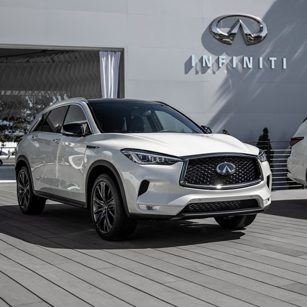 INFINITI QX50 Edition 30 Model Side Profile View at the 2019 Pebble Beach Concours d'Elegance | INFINITI USA
